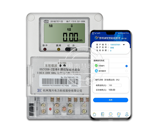 單相預(yù)付費(fèi)電表