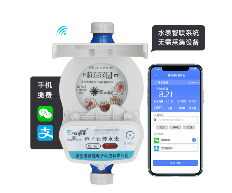 鑫騰越LXSF電子遠(yuǎn)傳智能水表